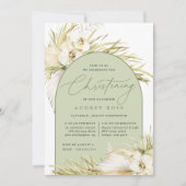 Vintage Tropics-Weihnachtsfeier und Party Einladung (Vorderseite)