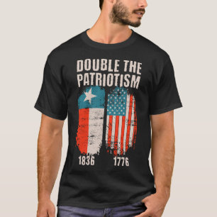 Vintage True Texan Doppelstaatsbürger Liebe Texas T-Shirt