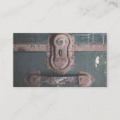 Vintage Trunk Visitenkarte (Vorderseite)