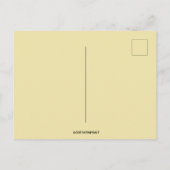 Vintage Truthähne im Erntedank Towne Postkarte (Rückseite)