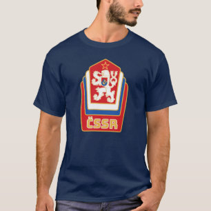 vintage-Tschechoslowakei-Emblem T-Shirt