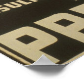 Vintage Tuberkuloseprävention Poster (Ecke)