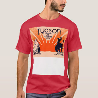 Vintage Tucson Arizona der 40er Jahre T-Shirt