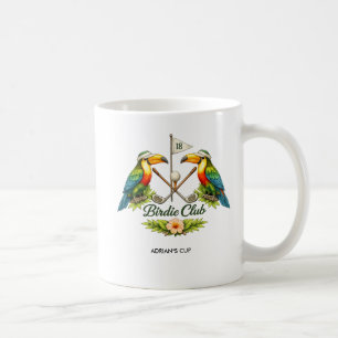 Vintage-Tukan-Birdie-Club-personalisierter-Golf-Be Kaffeetasse