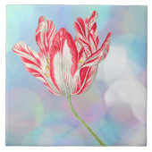 Vintage Tulip Keramik Tile Fliese (Vorderseite)