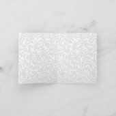 Vintage Tulip Morris Malersammlung Dankeskarte (Innenseite)