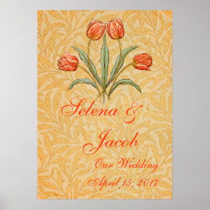 Vintage Tulip Morris Malersammlung Poster