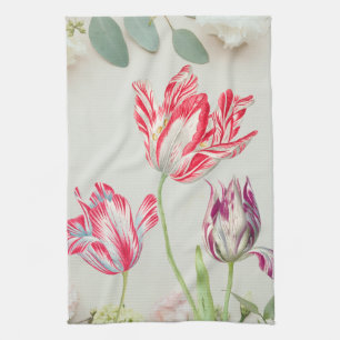 Vintage Tulips Blume Küchentuch
