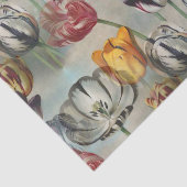 Vintage Tulips Botanische Decoupage Craft Seidenpapier (Ausschnitt)
