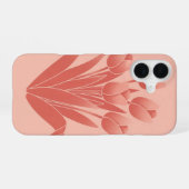 Vintage-Tulpenstrauß iPhone 16 Hülle (Rückseite (Horizontal))