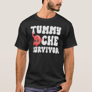 Vintage TUMMA ACHE SURVIVOR Stomach Ache IBS Men T-Shirt