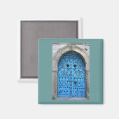 Vintage tunesische Türe Magnet (Vorderseite/Rückseite)