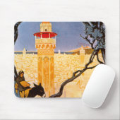 Vintage-Tunis-Mauspad Mousepad (Mit Mouse)