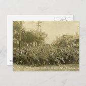 Vintage Türkei-Bauernfotografie Postkarte (Vorne/Hinten)