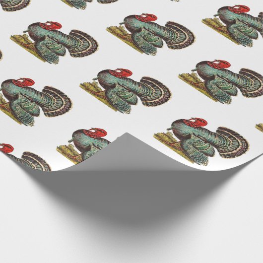 Vintage Türkei Geschenkpapier (Ecke)