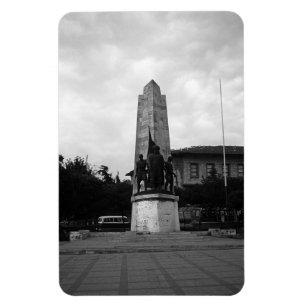 Vintage Türkei Istanbul Barberousse Statue Magnet