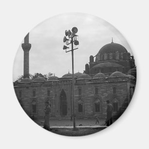 Vintage Türkei Istanbul Beyazit Camii Moschee Magnet