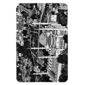Vintage Türkei Istanbul blaue Moschee Überblick 19 Magnet (Vertikal)