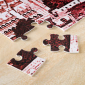 Vintage Türkei Istanbul blauer Moschee Überblick Puzzle (Seite)