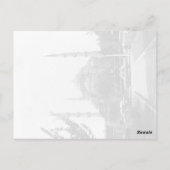 Vintage Türkei Istanbul Die Blaue Moschee Postkarte (Rückseite)