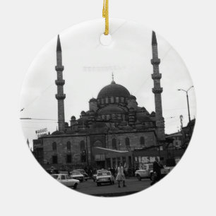 Vintage Türkei Istanbul Die Yeni Camii Moschee 197 Keramik Ornament