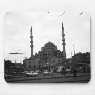 Vintage Türkei Istanbul Die Yeni-Camii-Moschee Mousepad