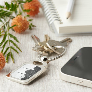 Vintage Türkei Istanbul Die Yeni-Camii-Moschee Schlüsselanhänger