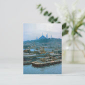 Vintage Türkei Istanbul Dredgers, Bosporos Postkarte (Stehend Vorderseite)