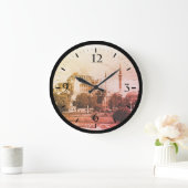 Vintage Türkei Istanbul Große Wanduhr (Zuhause)