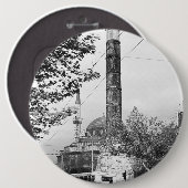 Vintage Türkei Istanbul Kolonne Konstantin 1970 Button (Vorne & Hinten)