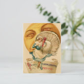 Vintage Türkei und Erntedank Mond Postkarte (Stehend Vorderseite)