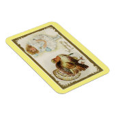 Vintage Türkei und Mädchen Magnet (Rechte Seite)