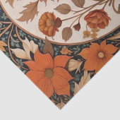 Vintage Türkei und Pumpkins Herbst Seidenpapier (Detail)