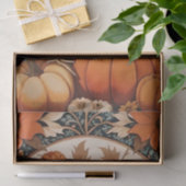 Vintage Türkei und Pumpkins Herbst Seidenpapier (Geschenk)