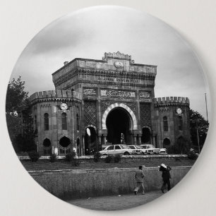 Vintage Türkei Universität Istanbul 1970 Button