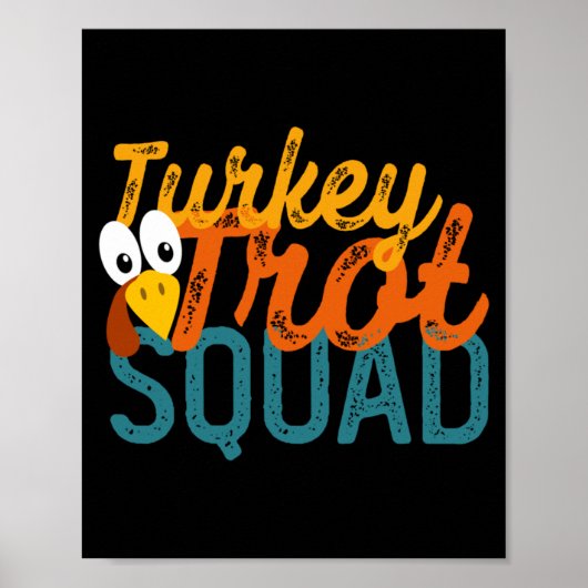 Vintage Turkey Trot Squad-Auftritt Poster (Vorne)