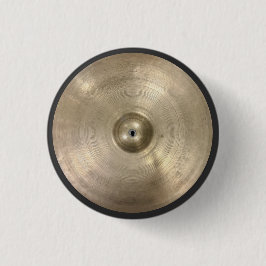 Vintage Turkish Constantinople Cymbal Button