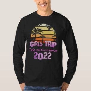 Vintage Turks- und Caicosinseln - Girls-Trip 20 T-Shirt