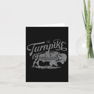 Vintage Turnpike abgenutzte Country-Musik Männer Karte