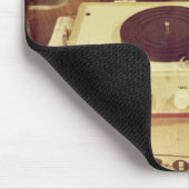Vintage Turntable Mousepad (Ecke)