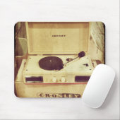 Vintage Turntable Mousepad (Mit Mouse)