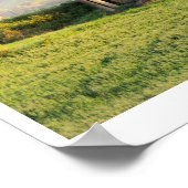 Vintage Tuscan Barn Poster (Ecke)