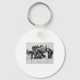 Vintage Tuskegee Pilots Usa Black History World Wa Schlüsselanhänger
