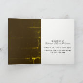 Vintage Tuxedo Bachelor Party Einladung (Innenseite)