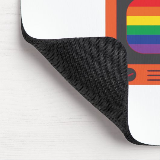 Vintage TV Mousepad (Ecke)