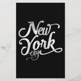 Vintage Typografie New York City