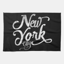 Vintage Typografie New York City