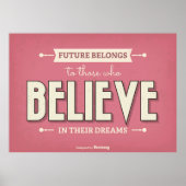 Vintage Typografie Poster (Vorne)