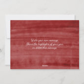 Vintage Typografie wünscht Ihnen frohe Weihnachten (Rückseite)