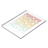 Vintage Überblendungs-Eingabeaufforderung Notizblock (Linke Seite)